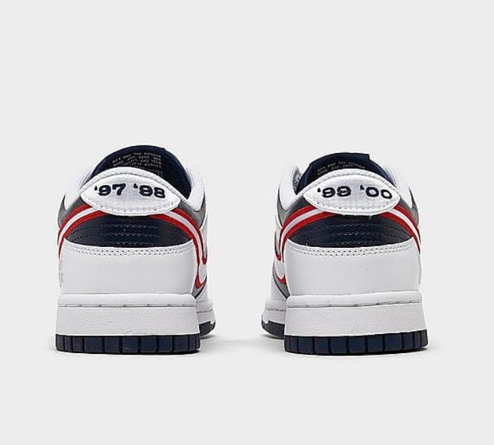 Dunk Low navy & white
